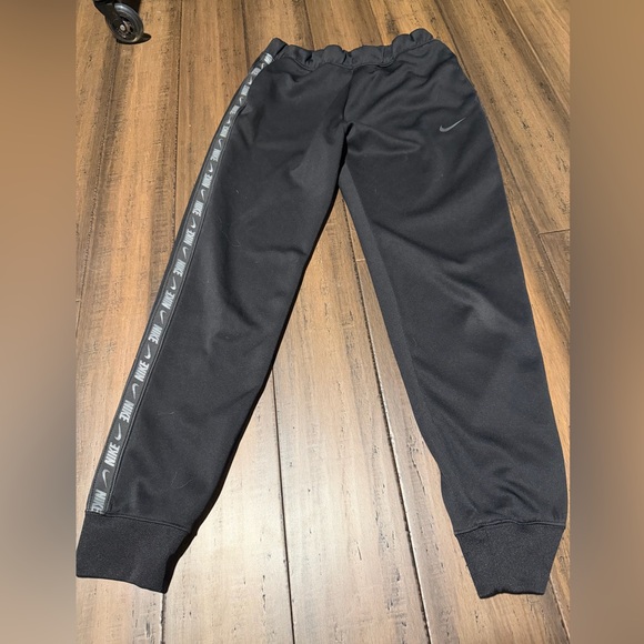 Nike Other - Nike Black small Logo-Tape Jogger Pants
